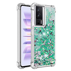 Funda Silicona Carcasa Goma Bling-Bling S03 para Xiaomi Redmi K60 5G Verde