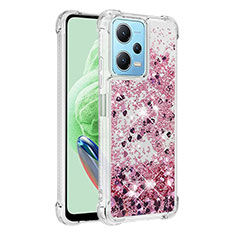 Funda Silicona Carcasa Goma Bling-Bling YB1 para Xiaomi Poco X5 5G Purpura Claro