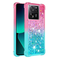 Funda Silicona Carcasa Goma Bling-Bling YB2 para Xiaomi Mi 13T Pro 5G Rosa