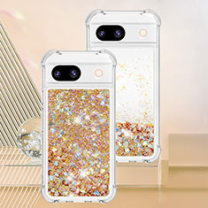 Funda Silicona Carcasa Goma Bling-Bling YB3 para Google Pixel 8a 5G Oro