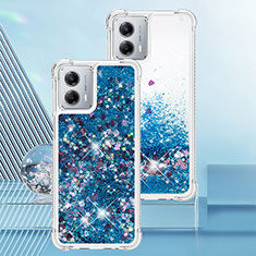 Funda Silicona Carcasa Goma Bling-Bling YB3 para Motorola Moto G 5G (2023) Azul