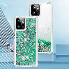 Funda Silicona Carcasa Goma Bling-Bling YB3 para Motorola Moto G Power 5G (2023) Verde