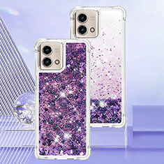 Funda Silicona Carcasa Goma Bling-Bling YB3 para Motorola Moto G Stylus (2023) 4G Morado