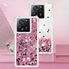 Funda Silicona Carcasa Goma Bling-Bling YB3 para Xiaomi Mi 13T 5G Purpura Claro