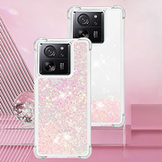 Funda Silicona Carcasa Goma Bling-Bling YB3 para Xiaomi Mi 13T Pro 5G Rosa