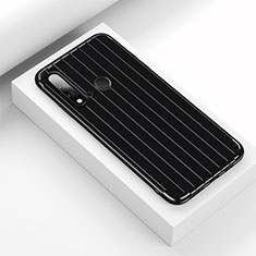 Funda Silicona Carcasa Goma Line C01 para Huawei P20 Lite (2019) Negro