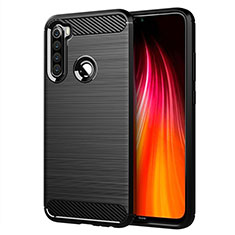 Funda Silicona Carcasa Goma Line C01 para Xiaomi Redmi Note 8 (2021) Negro