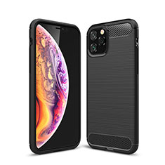 Funda Silicona Carcasa Goma Line C02 para Apple iPhone 11 Pro Max Negro