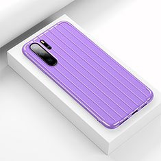 Funda Silicona Carcasa Goma Line C02 para Huawei P30 Pro Morado