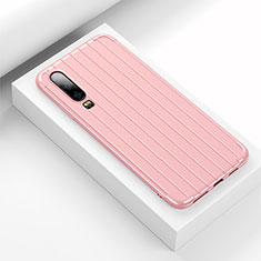 Funda Silicona Carcasa Goma Line C02 para Huawei P30 Rosa