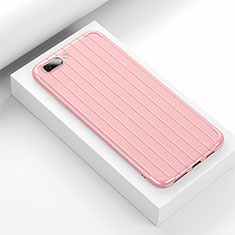 Funda Silicona Carcasa Goma Line C02 para Oppo R15X Rosa