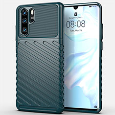 Funda Silicona Carcasa Goma Line C03 para Huawei P30 Pro Verde