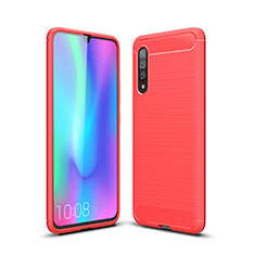 Funda Silicona Carcasa Goma Line C04 para Samsung Galaxy A70 Rojo