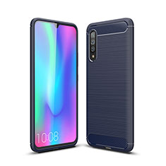 Funda Silicona Carcasa Goma Line C04 para Samsung Galaxy A90 5G Azul