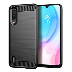 Funda Silicona Carcasa Goma Line C05 para Xiaomi Mi A3 Negro