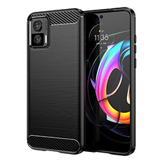 Funda Silicona Carcasa Goma Line MF1 para Motorola Moto Edge 30 Lite 5G Negro