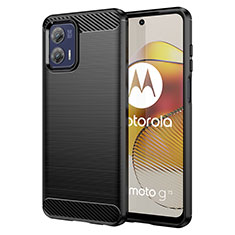 Funda Silicona Carcasa Goma Line MF1 para Motorola Moto G73 5G Negro