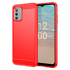 Funda Silicona Carcasa Goma Line MF1 para Nokia G22 Rojo