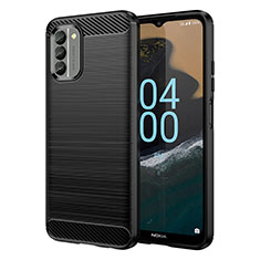 Funda Silicona Carcasa Goma Line MF1 para Nokia G400 5G Negro