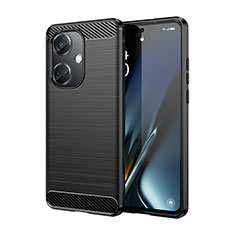 Funda Silicona Carcasa Goma Line MF1 para Oppo K11 5G Negro