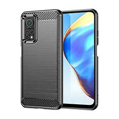 Funda Silicona Carcasa Goma Line MF1 para Xiaomi Mi 10T Pro 5G Negro