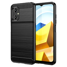 Funda Silicona Carcasa Goma Line MF1 para Xiaomi Redmi 11 Prime 4G Negro