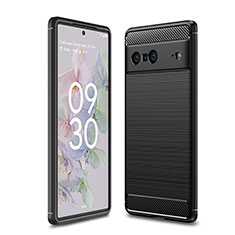 Funda Silicona Carcasa Goma Line para Google Pixel 7 5G Negro