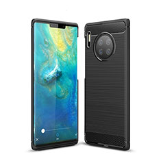 Funda Silicona Carcasa Goma Line para Huawei Mate 30 Pro 5G Negro