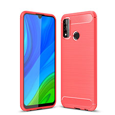 Funda Silicona Carcasa Goma Line para Huawei Nova Lite 3 Plus Rojo