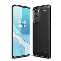 Funda Silicona Carcasa Goma Line para OnePlus 9 Pro 5G Negro