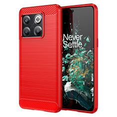 Funda Silicona Carcasa Goma Line para OnePlus Ace Pro 5G Rojo