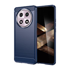 Funda Silicona Carcasa Goma Line para Oppo A2 Pro 5G Azul