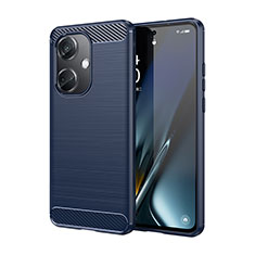 Funda Silicona Carcasa Goma Line para Oppo K11 5G Azul