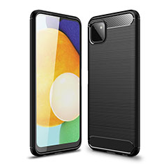 Funda Silicona Carcasa Goma Line para Samsung Galaxy A22s 5G Negro