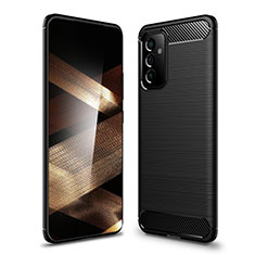 Funda Silicona Carcasa Goma Line para Samsung Galaxy A55 5G Negro