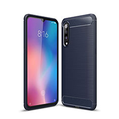 Funda Silicona Carcasa Goma Line para Xiaomi Mi A3 Lite Azul