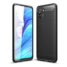 Funda Silicona Carcasa Goma Line para Xiaomi Poco M5S Negro