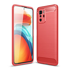 Funda Silicona Carcasa Goma Line para Xiaomi Poco X3 GT 5G Rojo