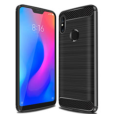 Funda Silicona Carcasa Goma Line para Xiaomi Redmi 6 Pro Negro