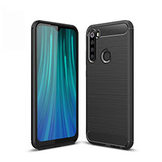 Funda Silicona Carcasa Goma Line para Xiaomi Redmi Note 8 (2021) Negro