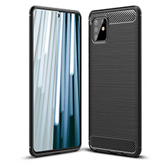 Funda Silicona Carcasa Goma Line WL1 para Samsung Galaxy A81 Negro