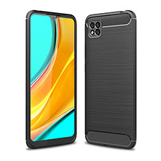 Funda Silicona Carcasa Goma Line WL1 para Xiaomi POCO C3 Negro