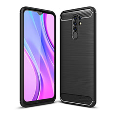 Funda Silicona Carcasa Goma Line WL1 para Xiaomi Poco M2 Negro