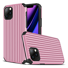 Funda Silicona Carcasa Goma Line Z01 para Apple iPhone 11 Pro Max Rosa