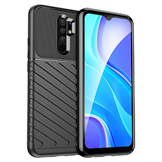 Funda Silicona Carcasa Goma Twill MF1 para Xiaomi Poco M2 Negro