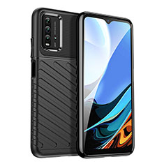 Funda Silicona Carcasa Goma Twill MF1 para Xiaomi Redmi 9 Power Negro