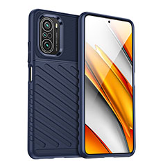 Funda Silicona Carcasa Goma Twill MF1 para Xiaomi Redmi K40 Pro+ Plus 5G Azul