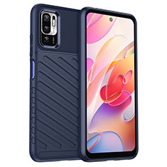 Funda Silicona Carcasa Goma Twill MF1 para Xiaomi Redmi Note 10 JE 5G Azul