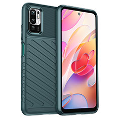 Funda Silicona Carcasa Goma Twill MF1 para Xiaomi Redmi Note 10 JE 5G Verde