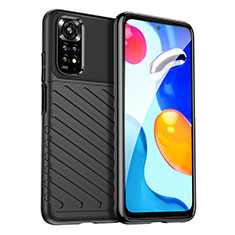 Funda Silicona Carcasa Goma Twill MF1 para Xiaomi Redmi Note 11S 4G Negro